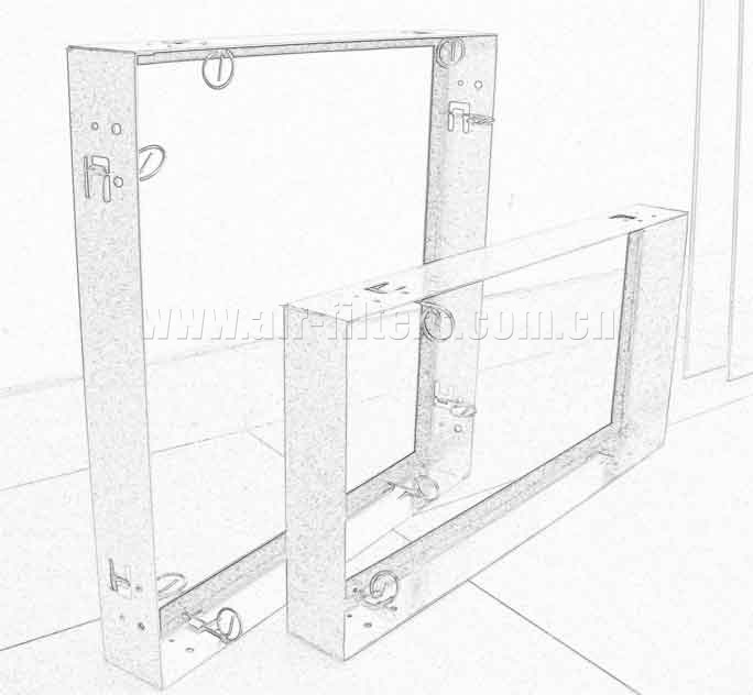 初效过滤器安装框架